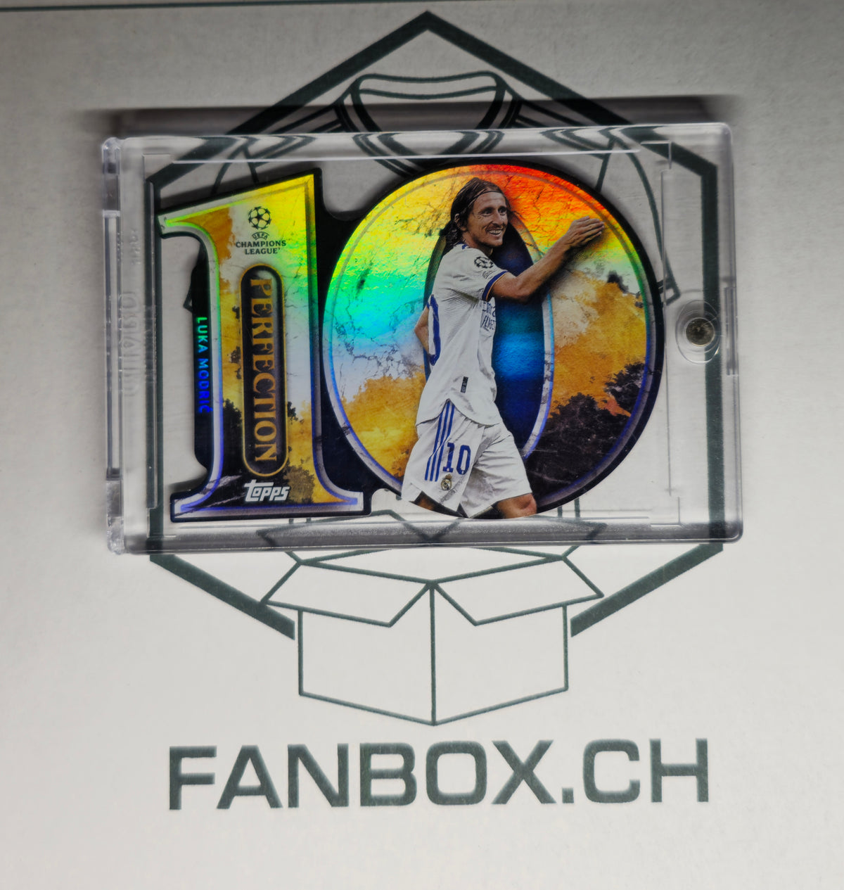2021/22 Topps UEFA Champions League – Luka Modrić Case Hit „Perfect10n“ #PF-06