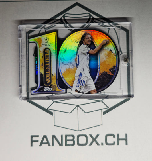 2021/22 Topps UEFA Champions League – Luka Modrić Case Hit „Perfect10n“ #PF-06
