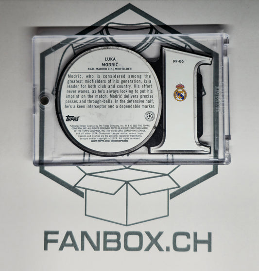 2021/22 Topps UEFA Champions League – Luka Modrić Case Hit „Perfect10n“ #PF-06