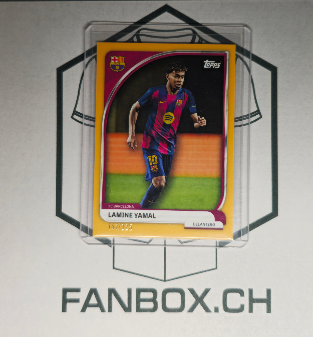 2025/26 Topps FC Barcelona Fan Set – Lamine Yamal #19 /325