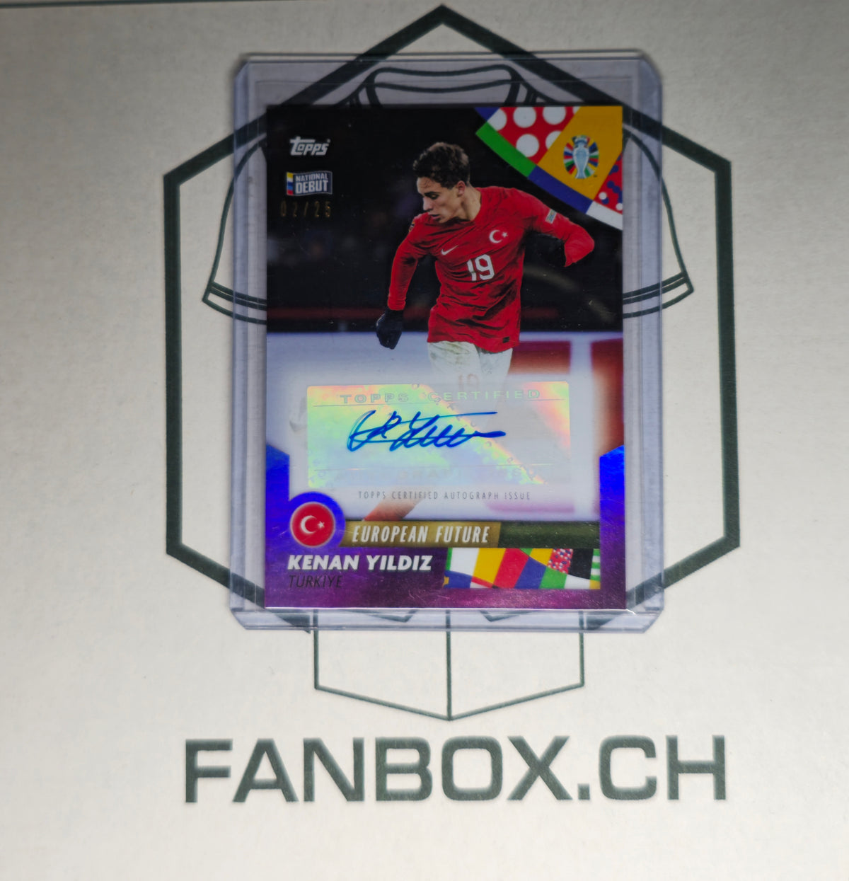 Kenan Yıldız European Future National-Debut Autograph  /25