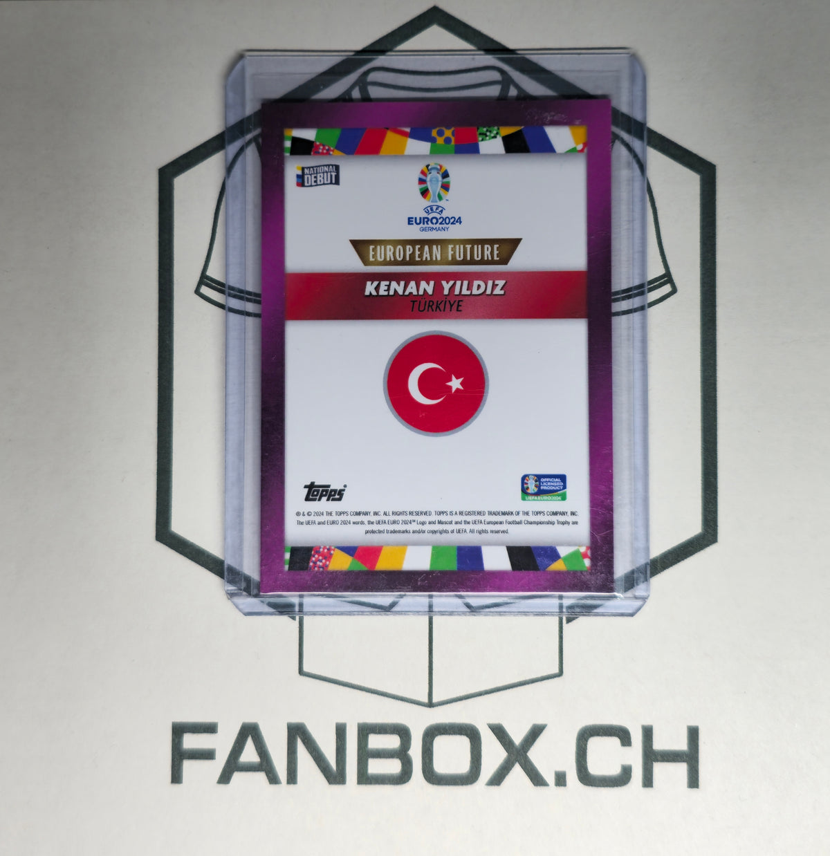 Kenan Yıldız European Future National-Debut Autograph  /25