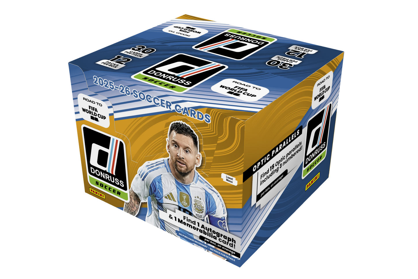 Panini Donruss Road To FIFA World Cup 2026™ Trading Card Box 2025-26  (Hobby)