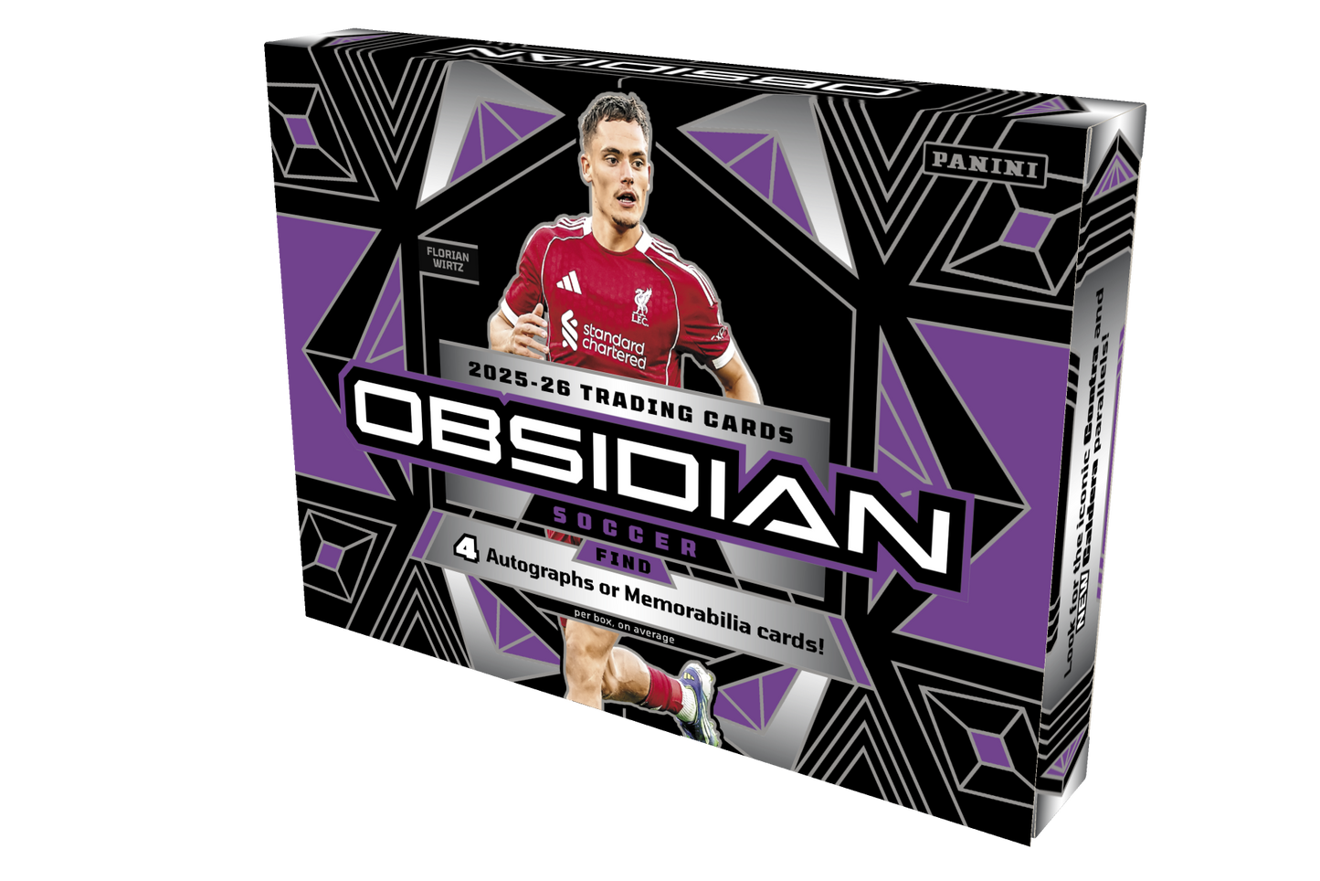 2025-26 Panini Obsidian Soccer Hobby Box