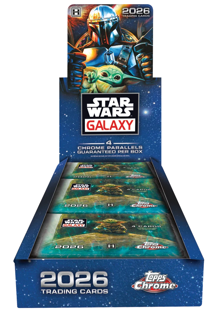 2026 Star Wars Chrome® Galaxy - Hobby Box