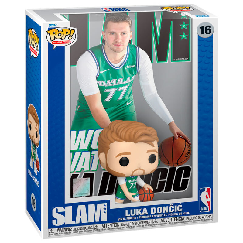 Funko 70943 - POP! Magazine Covers - Cover Luka Doncic / Dallas Mavericks #16