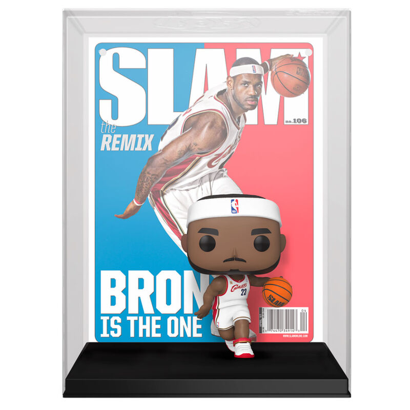 Funko 75073 - POP! Magazine Covers - Cover LeBron James / Los Angeles Lakers #19