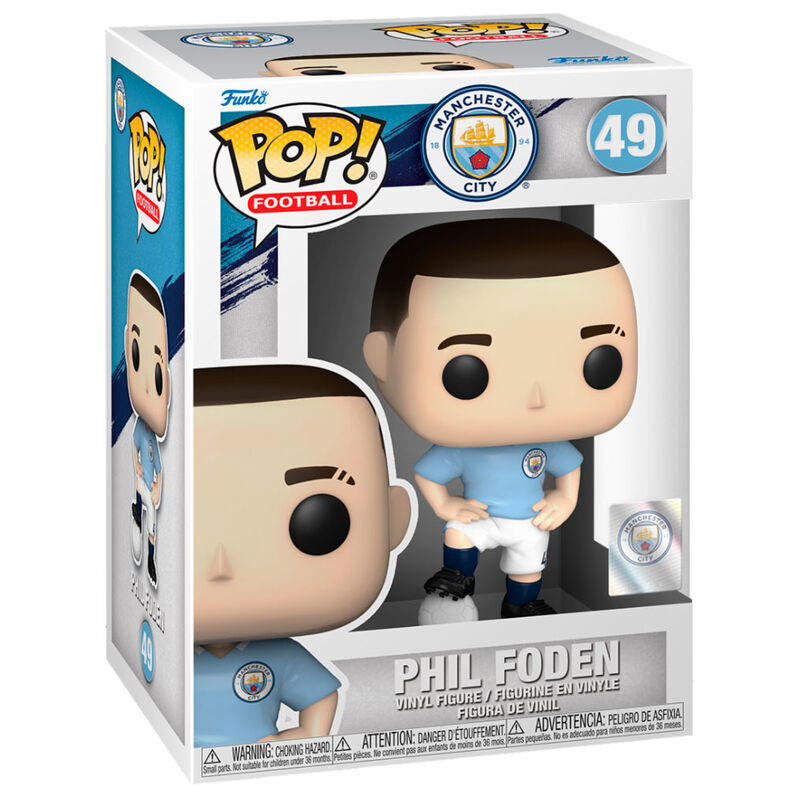 Funko 57865 - Pop! Fussball - Phil Foden / Manchester City #49