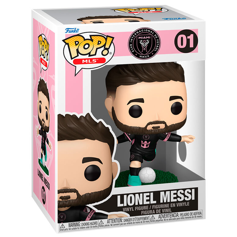 Funko 88617 - Pop! MLS - Fussball Lionel Messi / Inter Miami #01