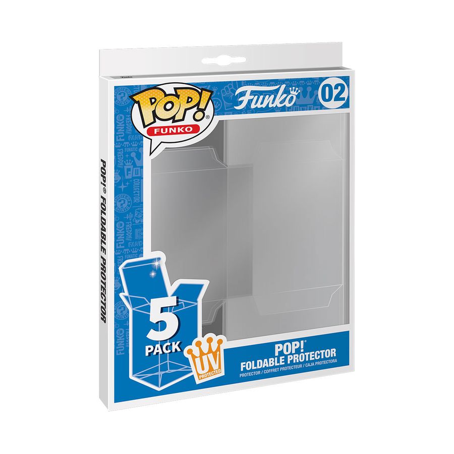 Funko 78512 - Pop! - Protector Schutzhüllen faltbar 5er Pack #02