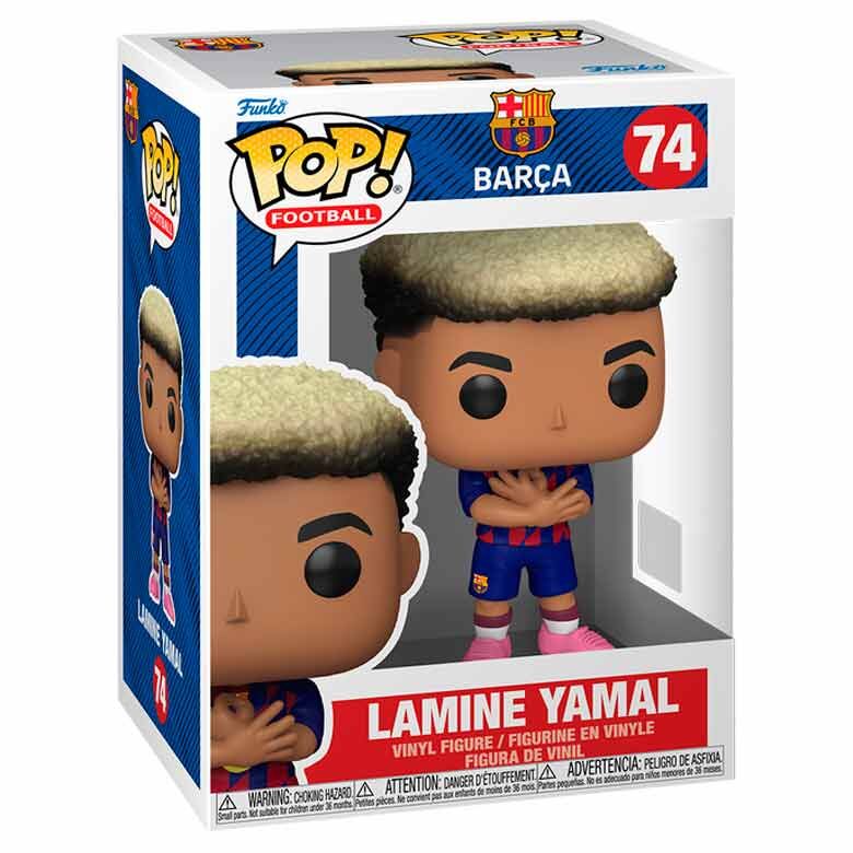 Funko 89370 - Pop! Football - Fussball Lamine Yamal / FC Barcelona #74