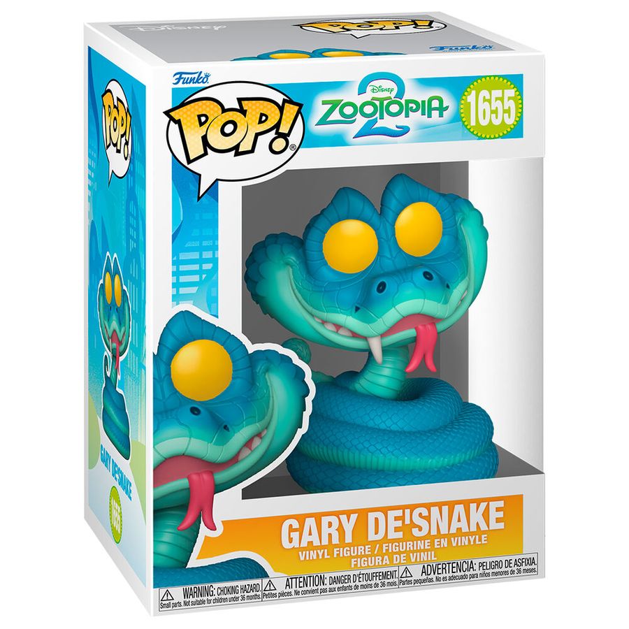 Funko 86637 - POP! - Disney Zoomania 2 Gary De'Snake #1655