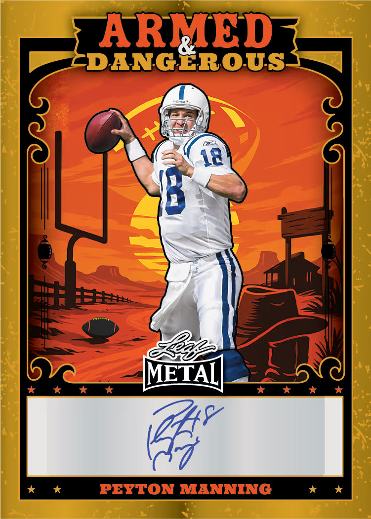 2026 Leaf Metal Football Hobby Box