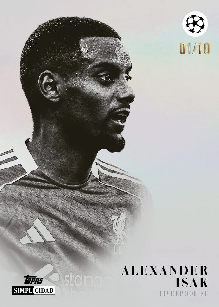 Topps® UEFA Club Competitions Simplicidad 2025-26
