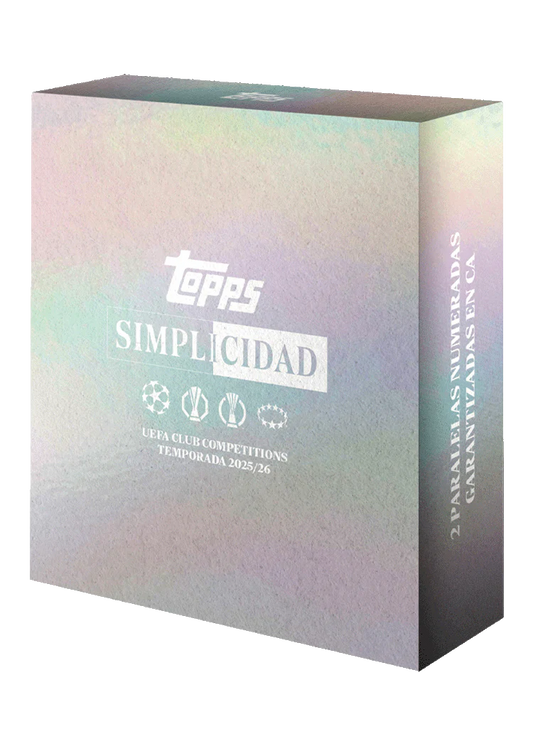 Topps® UEFA Club Competitions Simplicidad 2025-26