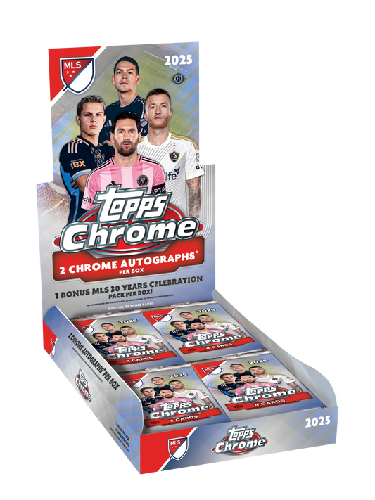Topps Chrome® MLS 2025 - Hobby Box - VORBESTELLUNG