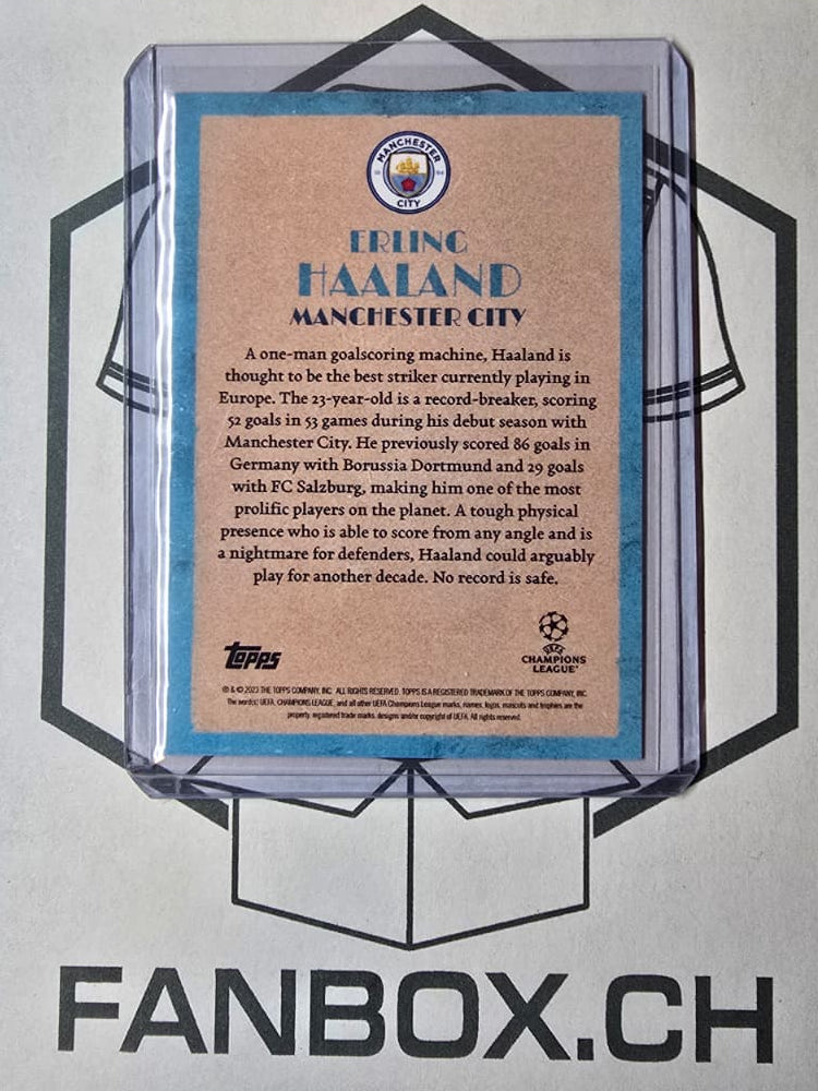 Topps Deco 2023/24 - Erling Haaland - Manchester City - Artistry