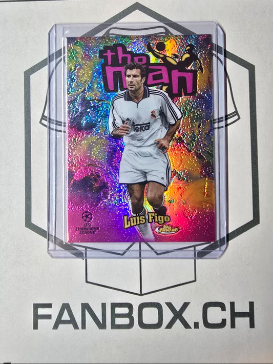 Topps Finest 2023 Luis Figo The Man SSP Case Hit