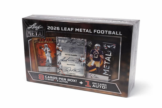 2026 Leaf Metal Football Hobby Box