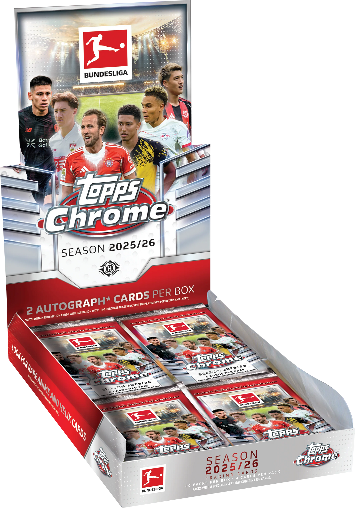 Topps Chrome® Bundesliga 2025/26 - Hobby Box