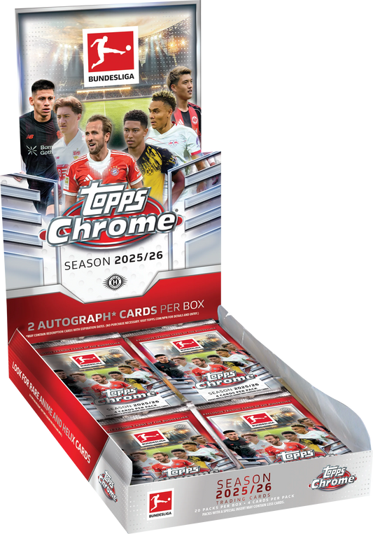 Topps Chrome® Bundesliga 2025/26 - Hobby Box