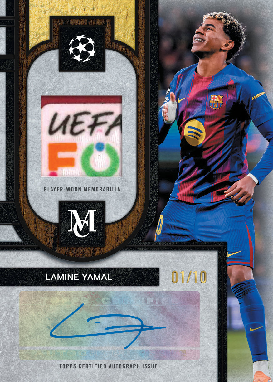 Topps® Museum UEFA Club Competitions (UCC) 2025/26 Hobby Box