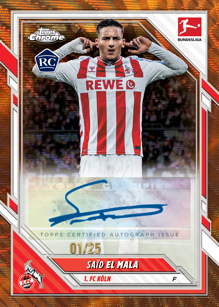 Topps Chrome® Bundesliga 2025/26 - Hobby Box