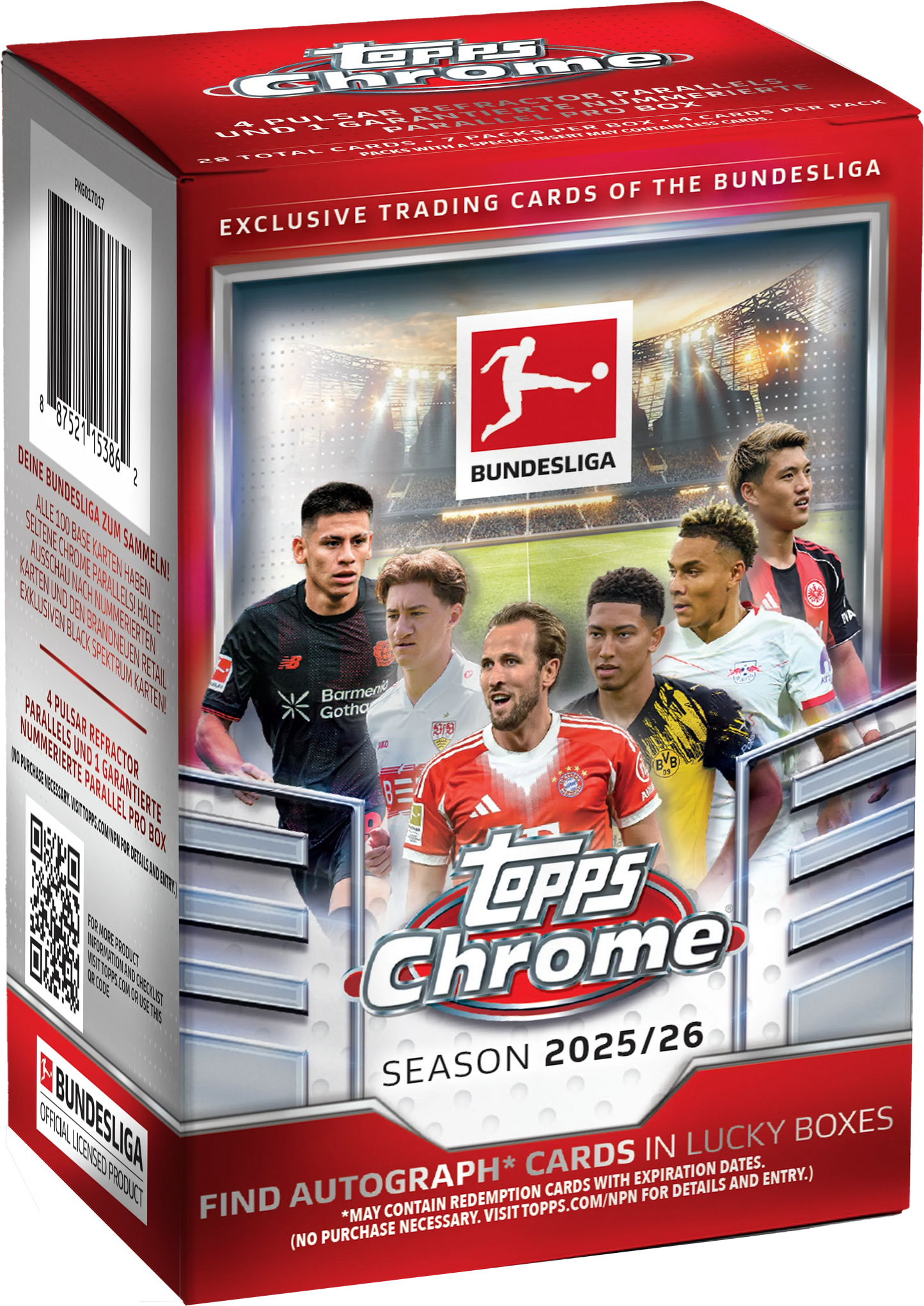 Topps Chrome® Bundesliga 2025/26 - Value Box
