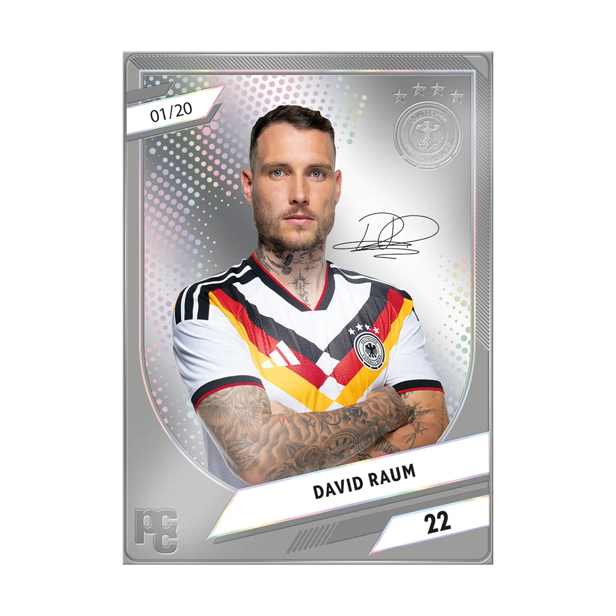 PCCards - DFB Fußballnationalmannschaft 2026 Blind Box - Edelmetall Karten