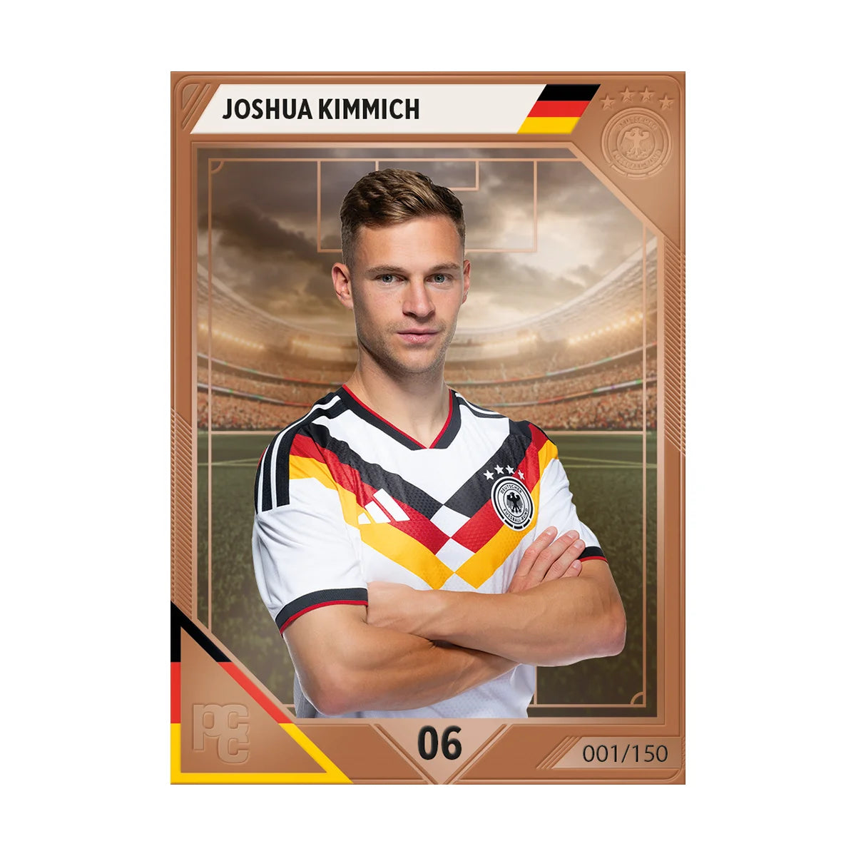 PCCards - DFB Fußballnationalmannschaft 2026 Blind Box - Edelmetall Karten
