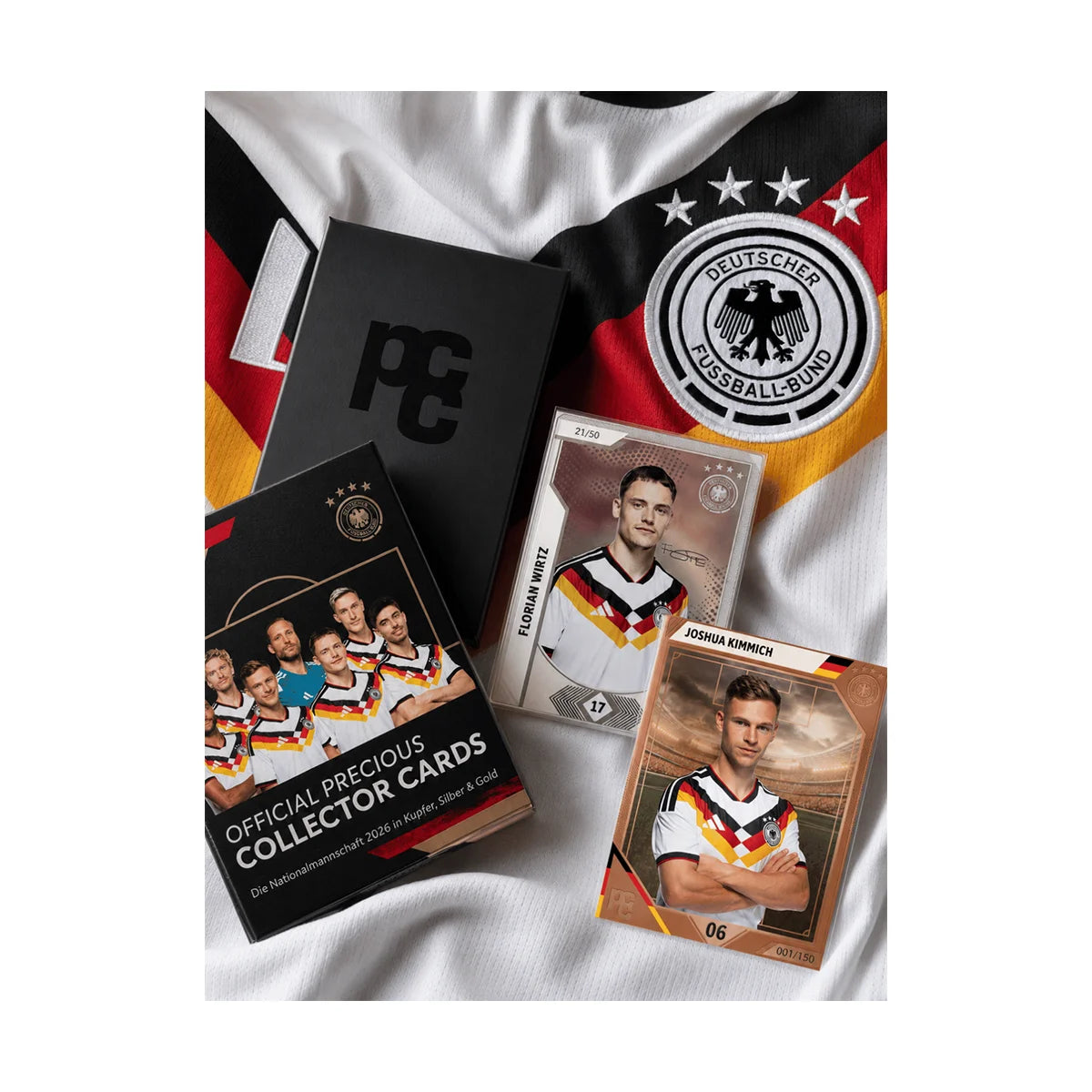 PCCards - DFB Fußballnationalmannschaft 2026 Blind Box - Edelmetall Karten
